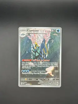 Clawitzer 141/132 - Pokemon TCG Mega Evolution - NM Illustration Rare FULL ART - Image 2