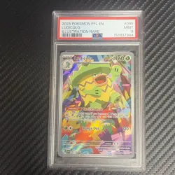2025 Pokemon Ludicolo 095/094 Illustration Rare PSA 9 English Phantasmal - Image 2