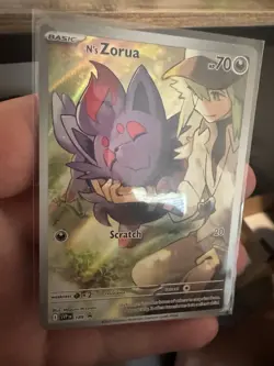 Pokemon TCG N's Zorua 189 Scarlet & Violet Promo Holo - Image 2
