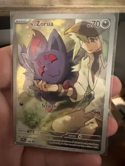 Pokemon TCG N's Zorua 189 Scarlet & Violet Promo Holo - Image 3