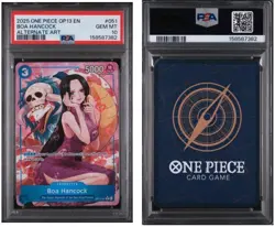 2025 ONE PIECE OP13-CARRYING ON HIS WILL #051 BOA HANCOCK ALTERNATE ART PSA 10 - Image 1