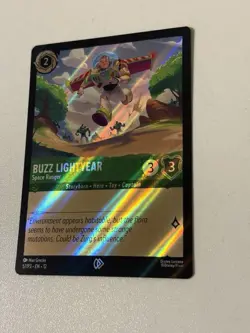 Buzz Lightyear - Space Ranger 57/P3 Disney Lorcana Promo Foil AMC Theatres TS5 - Image 3
