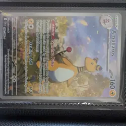 Pokemon TCG Ampharos 090/086 Illustration Rare IR CRI Chaos Rising English NM - Image 1