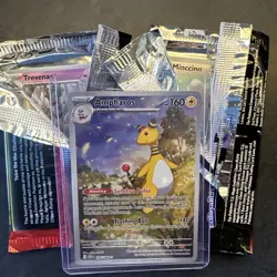 NM Ampharos 090/086 Illustration Rare Pokemon TCG: Chaos Rising - English + bulk - Image 2