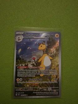 Pokemon TCG Ampharos 090/086 Illustration Rare Chaos Rising English NM/M - Image 1