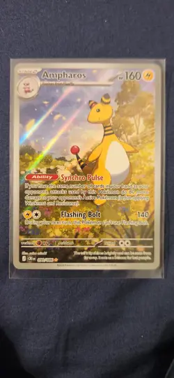 Ampharos 090/086 Illustration Rare Pokemon TCG: Chaos Rising - English NM Fresh - Image 1