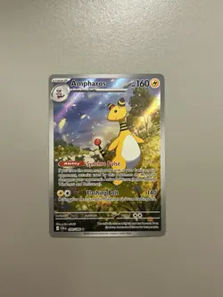 Pokemon TCG Ampharos 090/086 Illustration Rare Chaos Rising English NM/M - Image 1