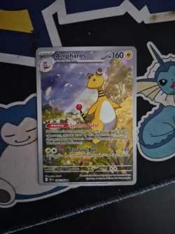 Ampharos 090/086 Illustration Rare Pokemon TCG: Chaos Rising - English NM Fresh - Image 1