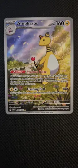 Ampharos 090/086 Illustration Rare Pokemon TCG: Chaos Rising - English NM Fresh - Image 1
