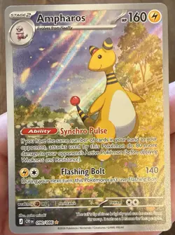 Ampharos 090/086 - Illustration Rare - Pokemon TCG: Chaos Rising - English NM - Image 1