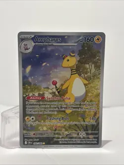 Ampharos 090/086 Illustration Rare Pokemon TCG: Chaos Rising - English NM Fresh - Image 1