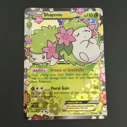 Pokemon TCG Shaymin EX XY148 Holo Black Star Promo Card NM/LP - Image 3