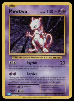 Mewtwo Holo Classic Collection Trading Card Game Classic 014/034 NM Pokemon - Image 1