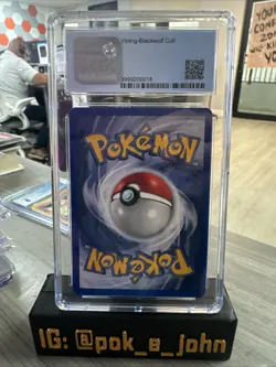2003 Pokemon EX Sandstorm #13 Solrock Holo Rare CGC 9.5 Mint E Reader vintage - Image 2