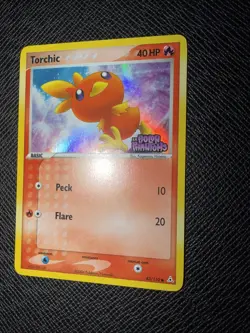 2006 Torchic #83/110 Reverse Holo Stamped EX Holon Phantoms NM - Image 1