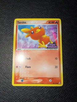 2006 Torchic #83/110 Reverse Holo Stamped EX Holon Phantoms NM - Image 2