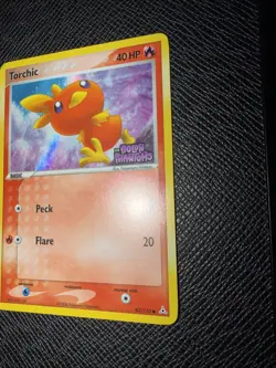 2006 Torchic #83/110 Reverse Holo Stamped EX Holon Phantoms NM - Image 4