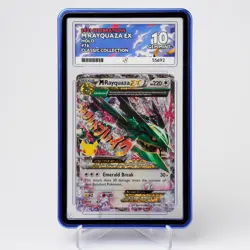 M Rayquaza ex 76/108 Holo Classic 2021 Celebrations ACE 10 Gem Mint Pokemon TCG - Image 1
