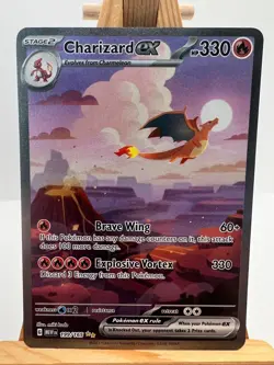 Pokemon TCG - S&V 151 - 199/165 Charizard ex - Special Illustration Rare - NM/M - Image 1