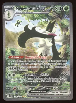 2023 S&V Paldea Evolved Meowscarada ex Secret Rare #256/193 - Image 1