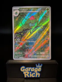 Ivysaur 167/165 Illustration Rare - SV: 151 Pokemon TCG NM+ - Image 1