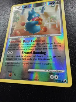 Munchlax 70/111 Rising Rivals Reverse Holo Pokemon TCG LP - Image 4