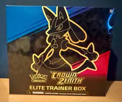*New* Pokemon TCG Crown Zenith Elite Trainer Box ETB (Small Tear - See Pic) - Image 2