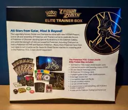 *New* Pokemon TCG Crown Zenith Elite Trainer Box ETB (Small Tear - See Pic) - Image 4
