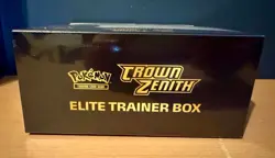 *New* Pokemon TCG Crown Zenith Elite Trainer Box ETB (Small Tear - See Pic) - Image 5