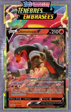 Demolosse V - EB03:Tenebres Embrasees - 021/189 - Carte Pokemon Neuve Francaise - Image 1