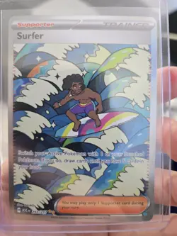 Surfer 293/217 Pokemon TCG Ascended Heroes Special Illustration Full Art Holo - Image 1