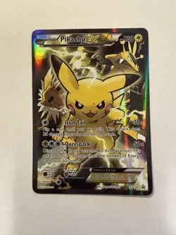 Pokemon - Pikachu EX XY124 Black Star Promo - Image 1