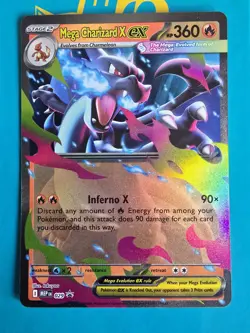 Mega Charizard X ex #029 Black Star Promo Holo NM Mega Evolution Pokemon TCG - Image 3