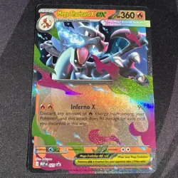Mega Charizard X ex #029 Black Star Promo Holo NM Mega Evolution Pokemon TCG - Image 1