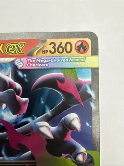 Pokemon TCG Mega Charizard X Ex MEP 029 Black Star Promo Mega Evolution NM - Image 3