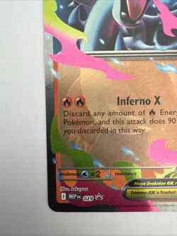 Pokemon TCG Mega Charizard X Ex MEP 029 Black Star Promo Mega Evolution NM - Image 5