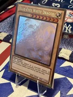 Blue-Eyes White Dragon GLD5-EN001 Ghost rare Gold Limited Edition YuGiOh - Image 3