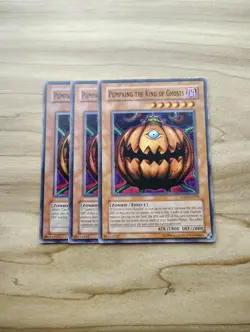 Yu-Gi-Oh! - Pumpking The King Of Ghost 3X - Complete Playset - Image 1