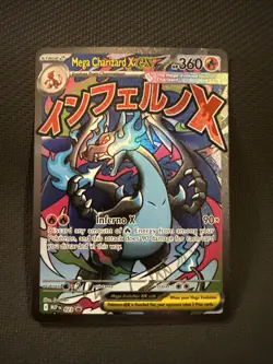Mega Charizard X ex 023 Me: Mega Evolution Promo Holo Pokemon TCG - Image 1