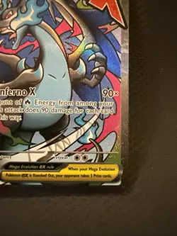 Mega Charizard X ex 023 Me: Mega Evolution Promo Holo Pokemon TCG - Image 4