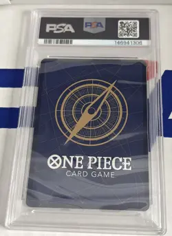 Bandai One Piece CCG Kuzan OP10-082 Royal Blood Foil SR Parallel EN PSA 10 - Image 2
