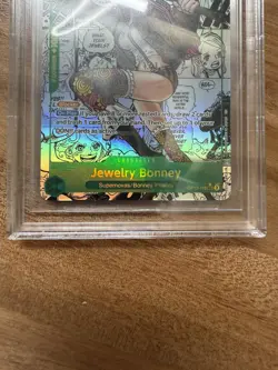 🔥One Piece Jewelry Bonney Legacy of the Master Manga Alt Art OP12-118 BGS 10🔥 - Image 3
