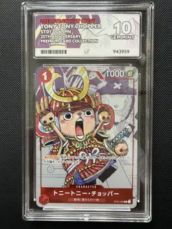 ACE 10 Tony Tony Chopper ST01-006 (Promo) 25th Anniversary Edition ONE PIECE JP - Image 4