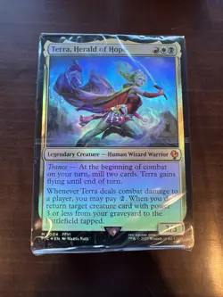 Terra, Herald Of Hope Commander Deck Final Fantasy Magic The Gathering Sealed - Image 1