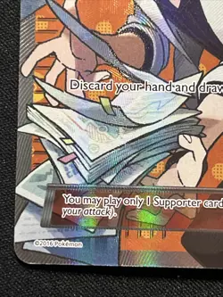 Professor Sycamore FULL ART XY Steam Siege 114/114 Ultra Rare Pokemon TCG NM - Image 2