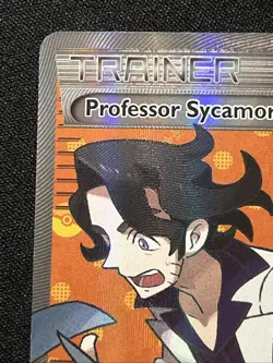 Professor Sycamore FULL ART XY Steam Siege 114/114 Ultra Rare Pokemon TCG NM - Image 5