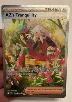 Pokemon TCG AZ's Tranquility Double Rare Full Art Holo 120/086 English 2026 - Image 1