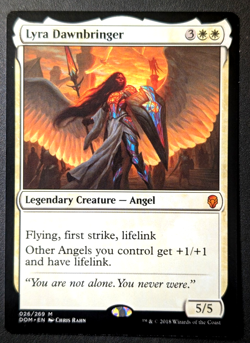 MTG MAGIC ~ LYRA DAWNBRINGER ~ 026 ~ DOMINARIA ~ MYTHIC RARE ~ NM - Image 1