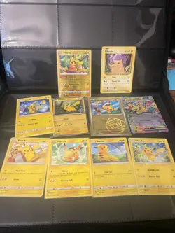 Pikachu TCG 10 Lot Card - Image 1