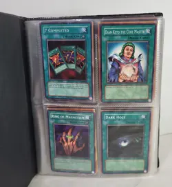 Yu-Gi-Oh! Trading Card Game Card Binder 1996 w/ 100+ Trading Cards - Image 5